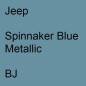 Preview: Jeep, Spinnaker Blue Metallic, BJ.